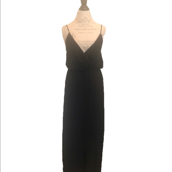 Nordstrom Charles Henry Surplice hi/low Maxi Dress - Picture 6 of 10